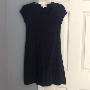 Navy blue T-shirt dress